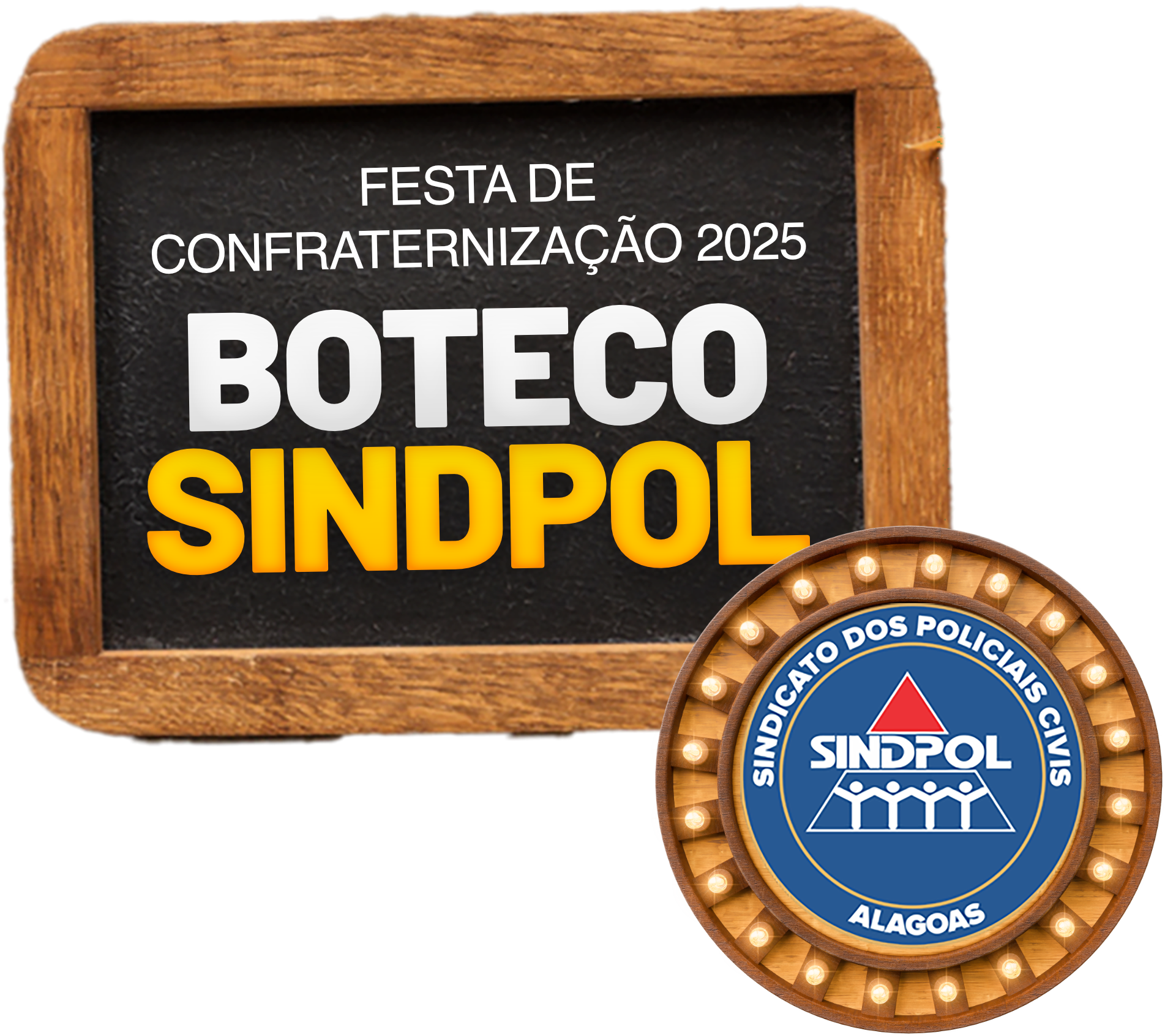 Logo Boteco do Sindpol 2025