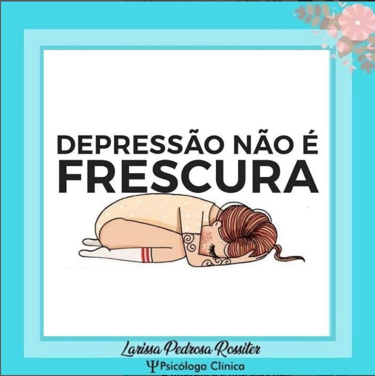 Depressão não é frescura!