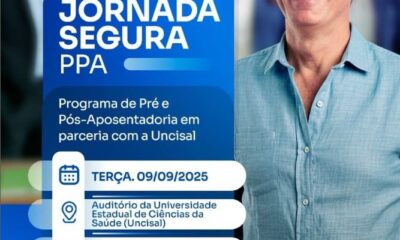 Alagoas Previdência realiza “Jornada Segura” para orientar servidores e aposentados sobre aposentadoria e bem-estar