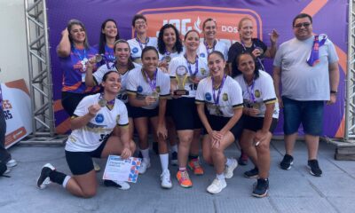 Mulheres policiais civis conquistam ouro no basquete nos Jogos dos Servidores