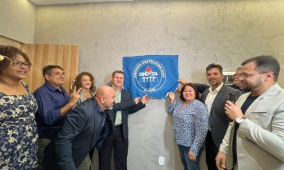 Inauguração do auditório do Sindpol marca um ano da nova diretoria