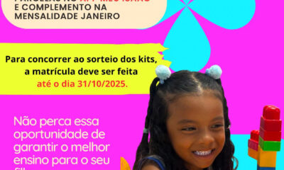 Espaço Jean Piaget oferece sorteio de kits e desconto