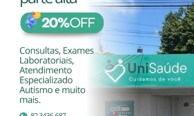 Sindpol celebra convênio com a Clínica Médica UniSaúde na parte alta de Maceió