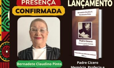 Sindpol informa lançamento do livro de Bernadete Claudino Pinto, mãe do policial civil Daniel Pinto