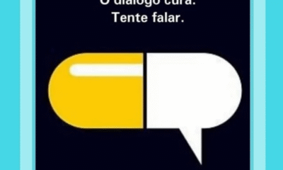  “O diálogo cura. Tente falar” por psicóloga clínica Larissa Pedrosa Rossiter