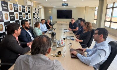 Sindpol cobra criação de Comissão para agilizar Lei Orgânica Estadual durante reunião com delegados