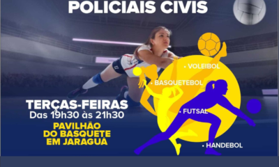 Projeto Esportes para Mulheres Policiais Civis acontece todas as terças-feiras