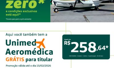 Sindpol garante o serviço aeromédico do Plano Unimed sem custo para os policiais