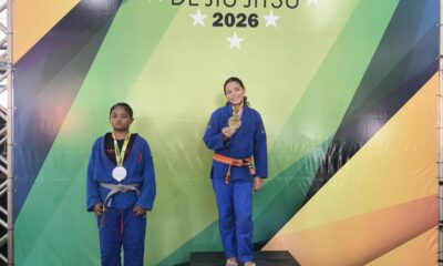Filha de policial dá mais um passo e consagra-se campeã da Liga Sergipana de Jiu-Jítsu