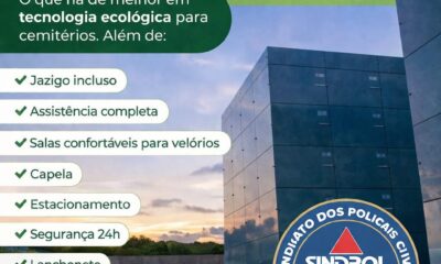Sindpol celebra convênio com Eco Memorial e assegura preço diferenciado aos sindicalizados