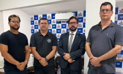 Sindpol recebe presidente da Cobrapol para discutir implantação da Lei Orgânica