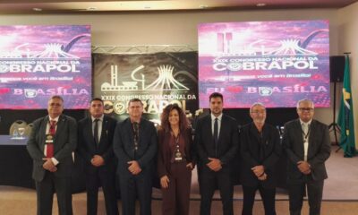 Sindpol integra delegação nacional no XXIX Congresso da Cobrapol e cobra votação da PEC 18