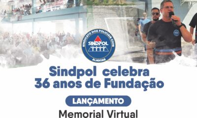 Sindpol celebra 36 anos de fundação com lançamento de aplicativo e memorial digital nesta sexta-feira (15)