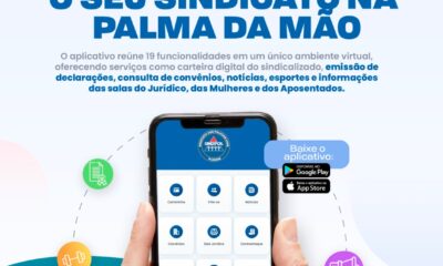 Novidade: Baixe o aplicativo do Sindpol e tenha o seu sindicato na palma da mão