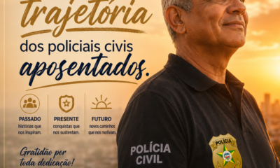 Dia do Funcionário Público Aposentado: Sindpol valoriza a trajetória dos policiais civis aposentados
