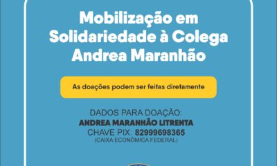 indpol Solidário: Campanha em Apoio à Policial Andrea Maranhão