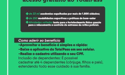 Sindicalizados ao Sindpol têm acesso gratuito ao TotalPass