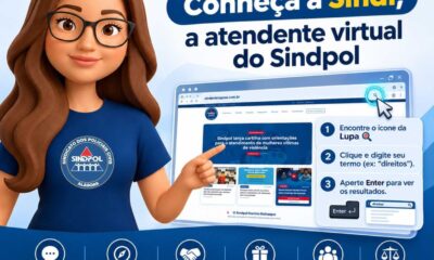 Conheça a Sindi, a atendente virtual do Sindpol